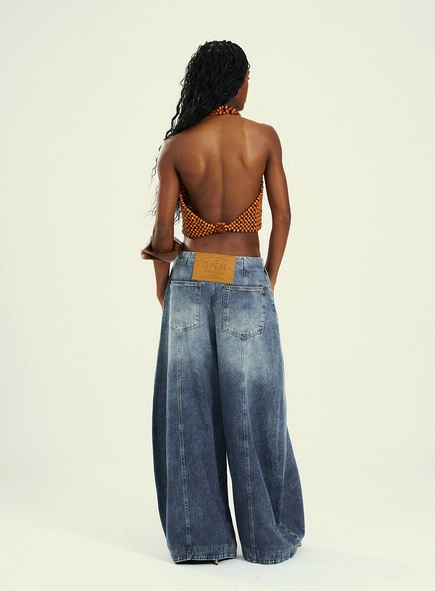 Calça Jeans Feminina - Wide Leg