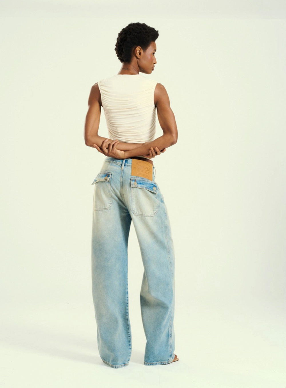 Calça Jeans Feminina Reta - Kalifa Índigo 2