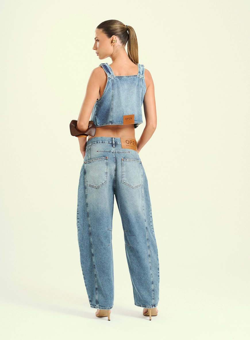 Calça Jeans Ballon Índigo 2