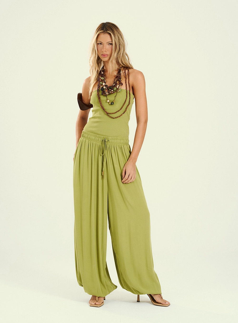Calça Feminina  Balonê Verde 5