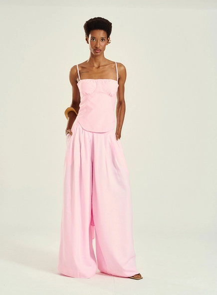 Calça Feminina Pantalona Fluida