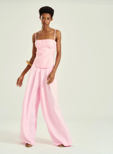 Calça Feminina Pantalona Fluida
