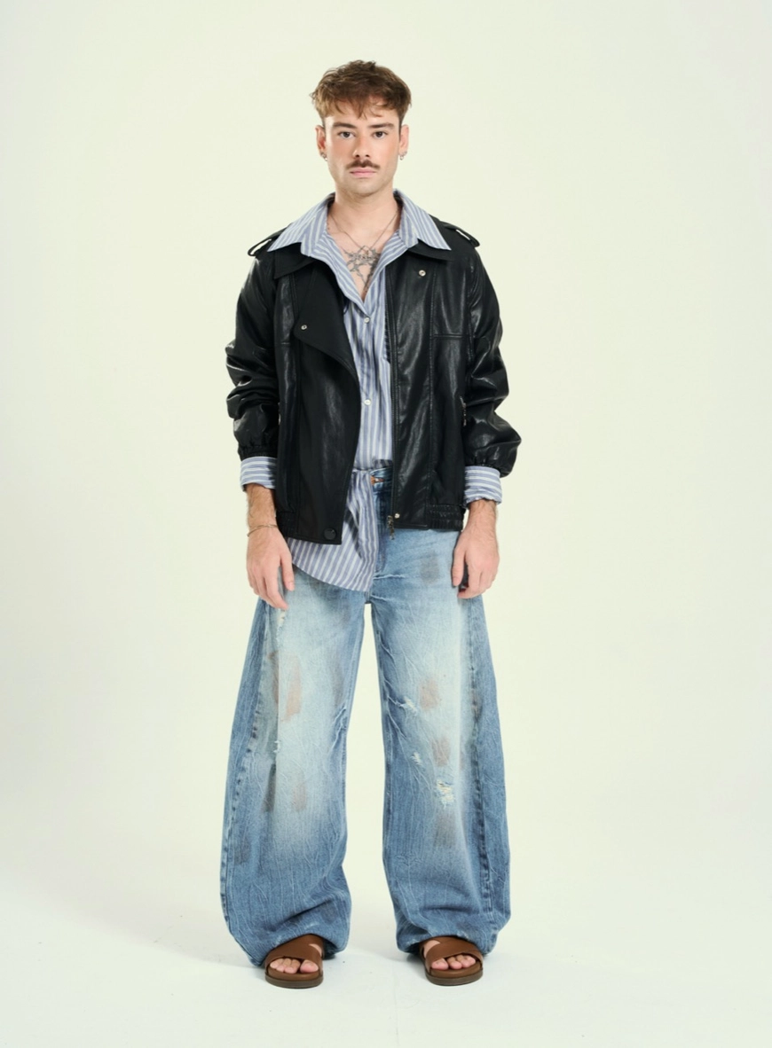 Calça Feminina Ballon Jeans Índigo 6