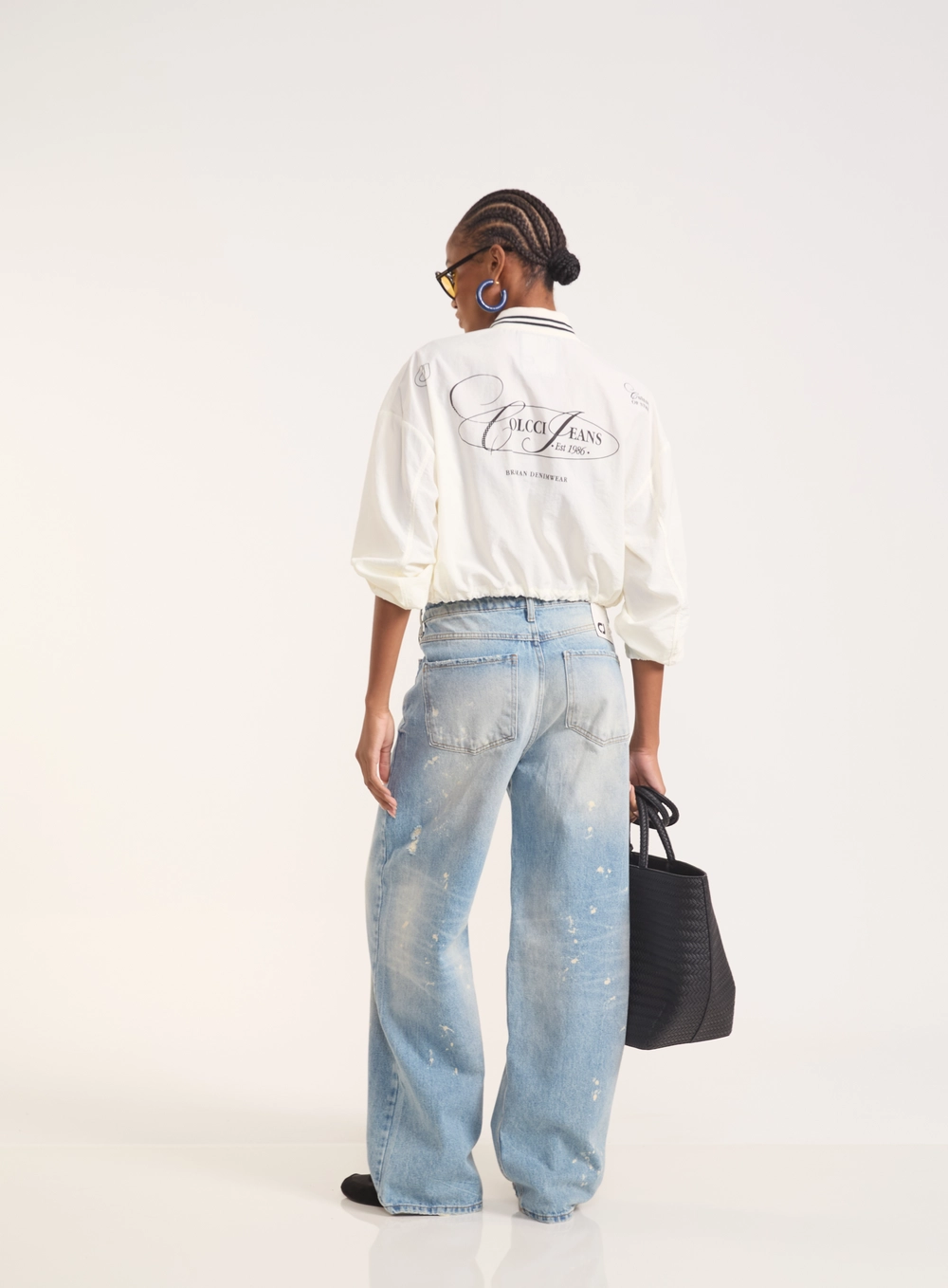 Casaco Bomber Feminino Com Detalhes Off Shell