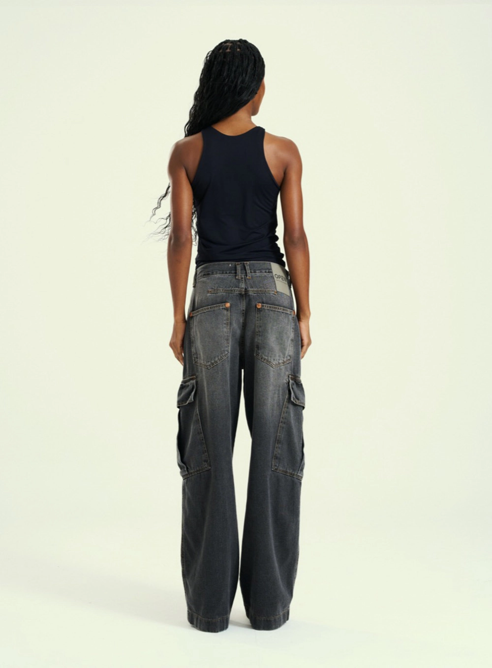 Calça Feminina Jeans Basic Comfort Indigo Preto 2