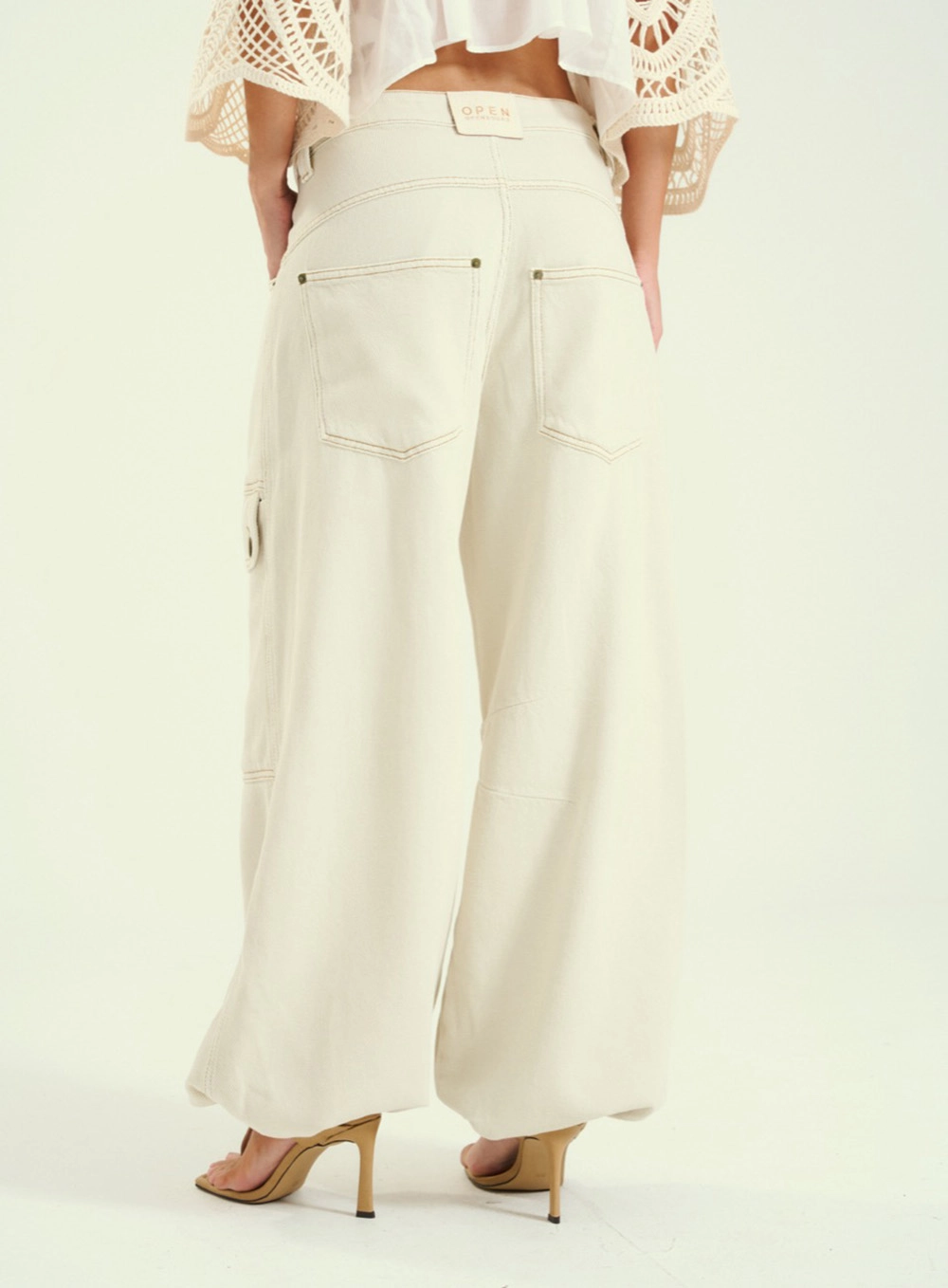 Calça Jeans Feminina Sarja Aladin Off Shell 2