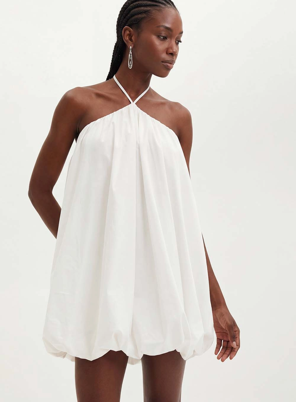 Vestido Frente Única Com Bolsos - Balonê Off Shell 4