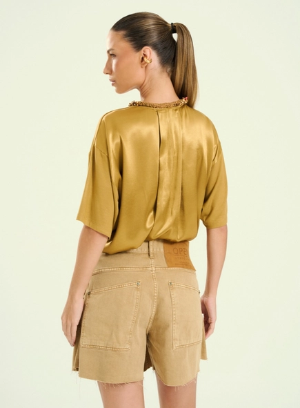 Short Feminino Jeans Desert