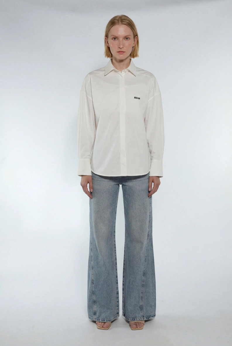 Camisa Feminina Oversized Off Shell 1