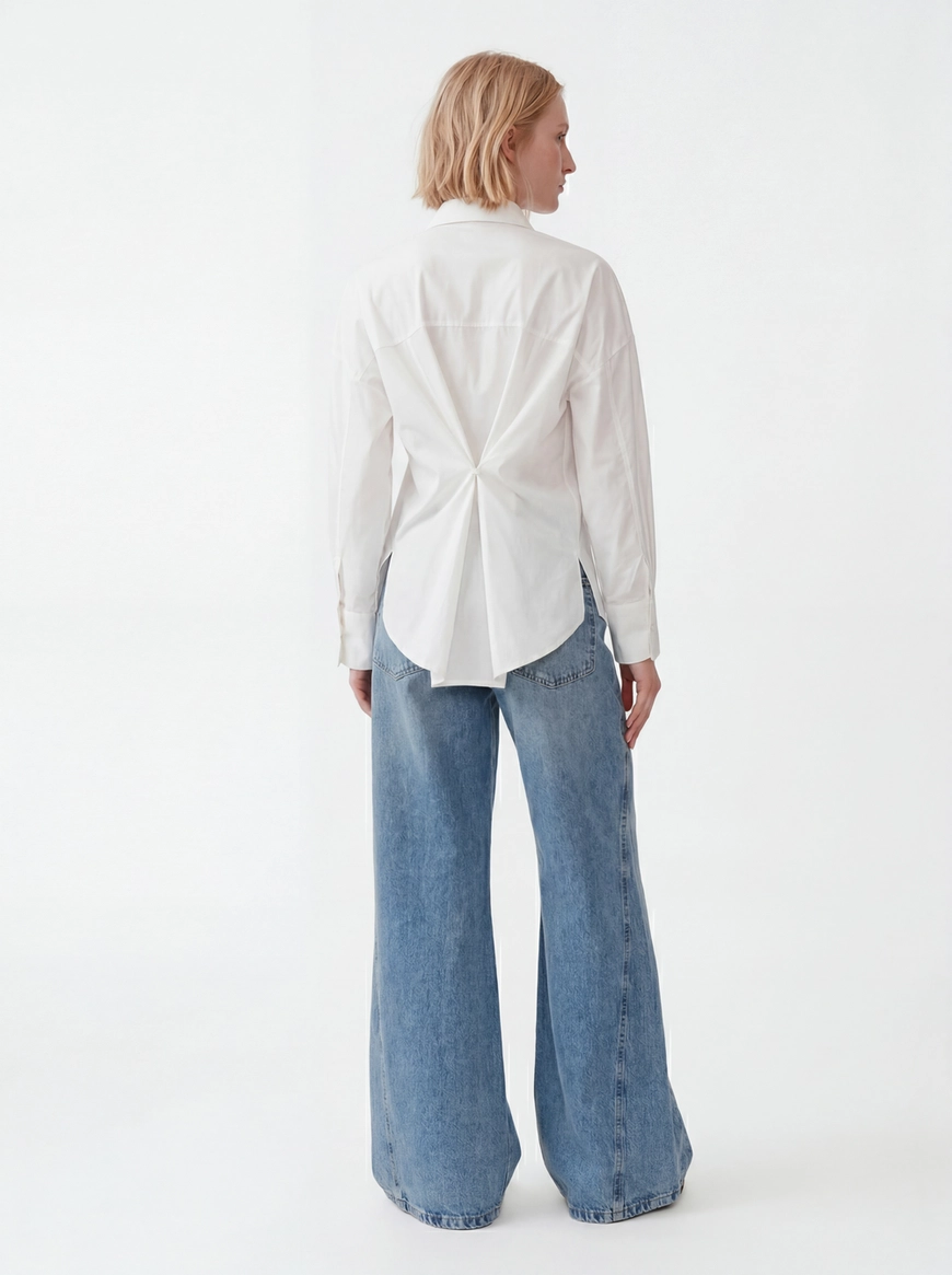 Camisa Feminina Oversized Off Shell 2