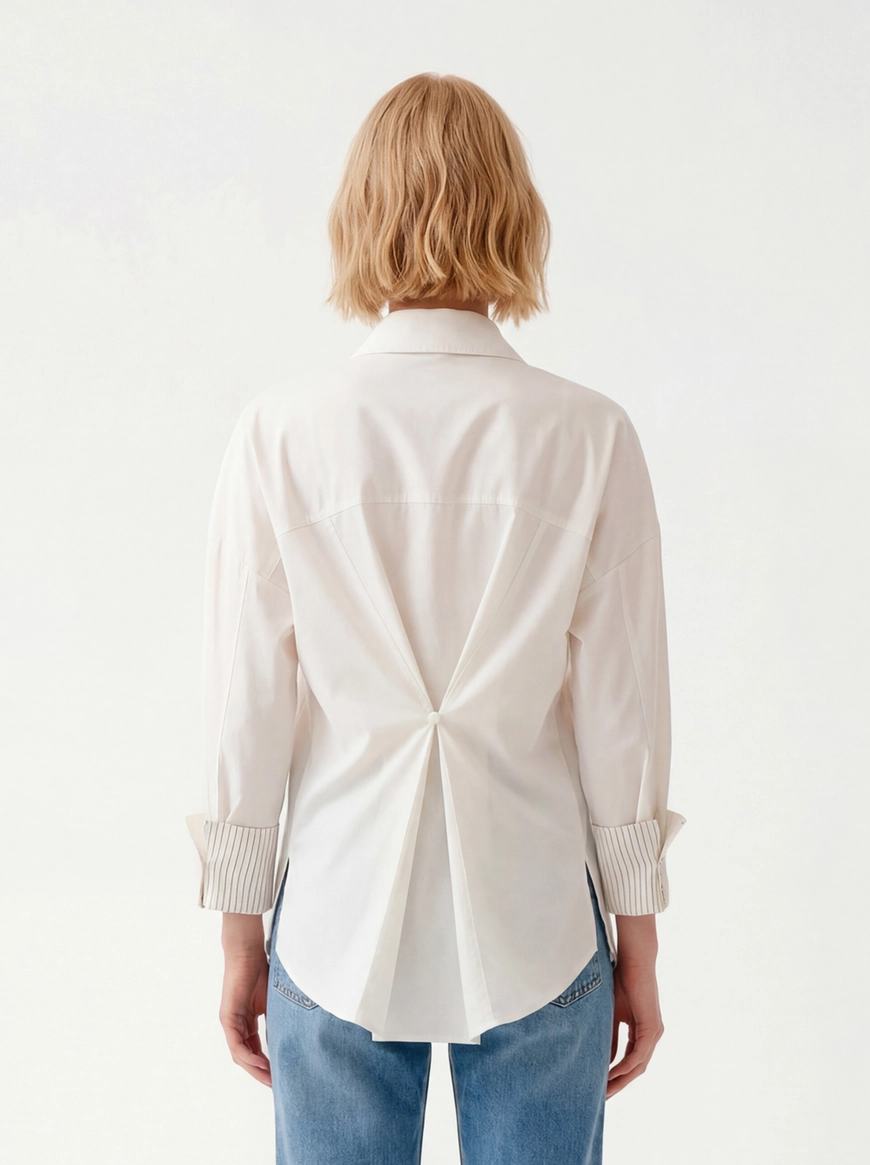 Camisa Feminina Oversized Off Shell 4