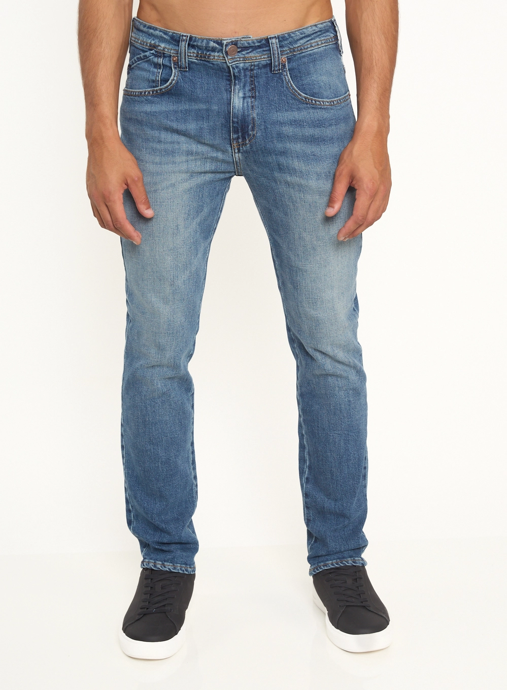 Calça Masculina Jeans Slim Índigo