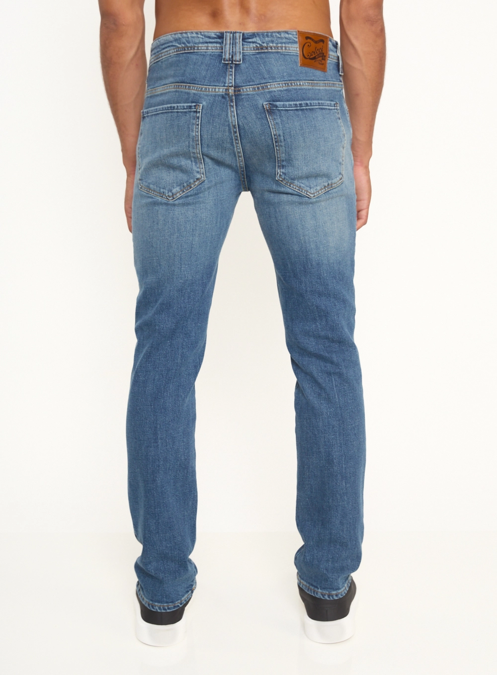 Calça Masculina Jeans Slim Índigo