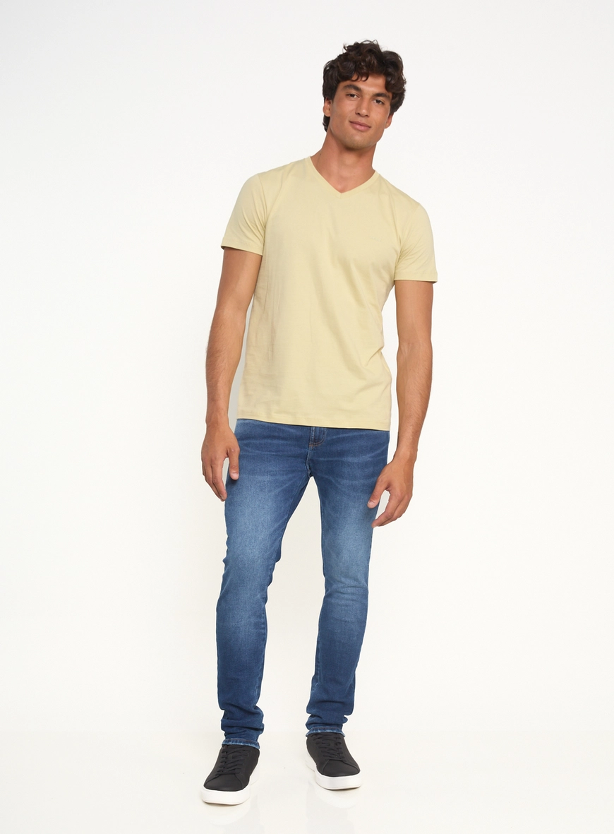 Calça Masculina Skinny Jeans Estonada