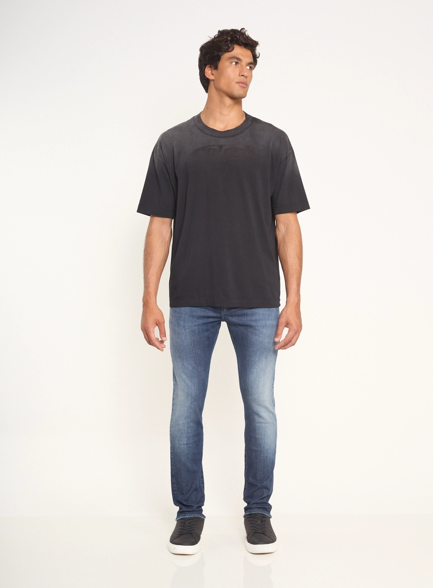 Calça Jeans Masculina Skinny Felipe Com Bolsos
