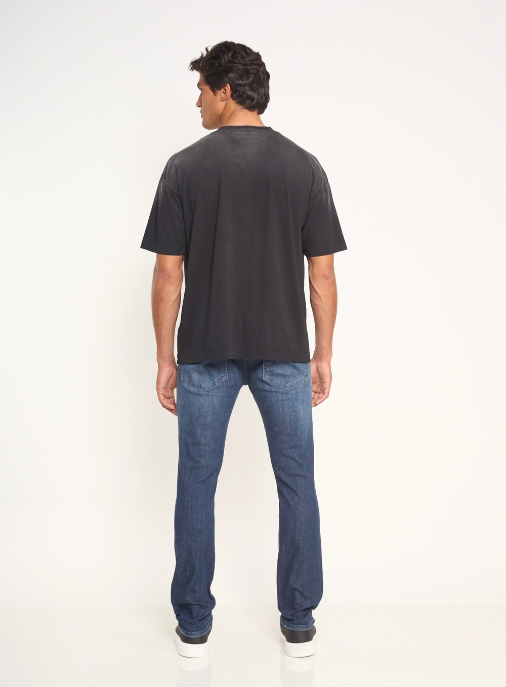 Calça Jeans Masculina Skinny Felipe Com Bolsos Índigo