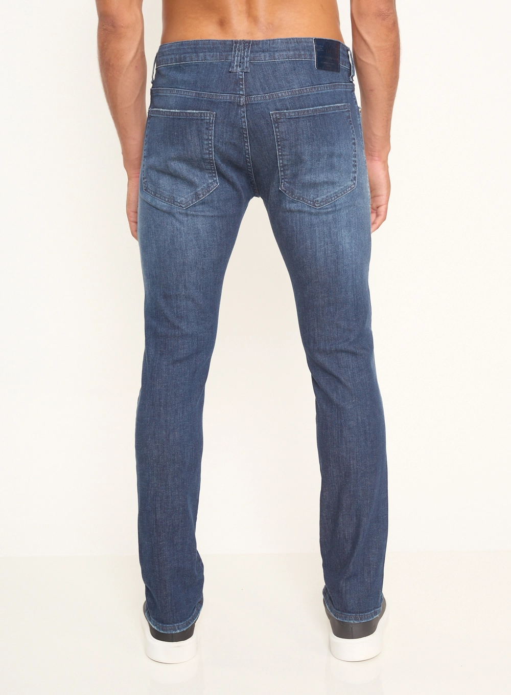 Calça Jeans Masculina Skinny Felipe Com Bolsos Índigo