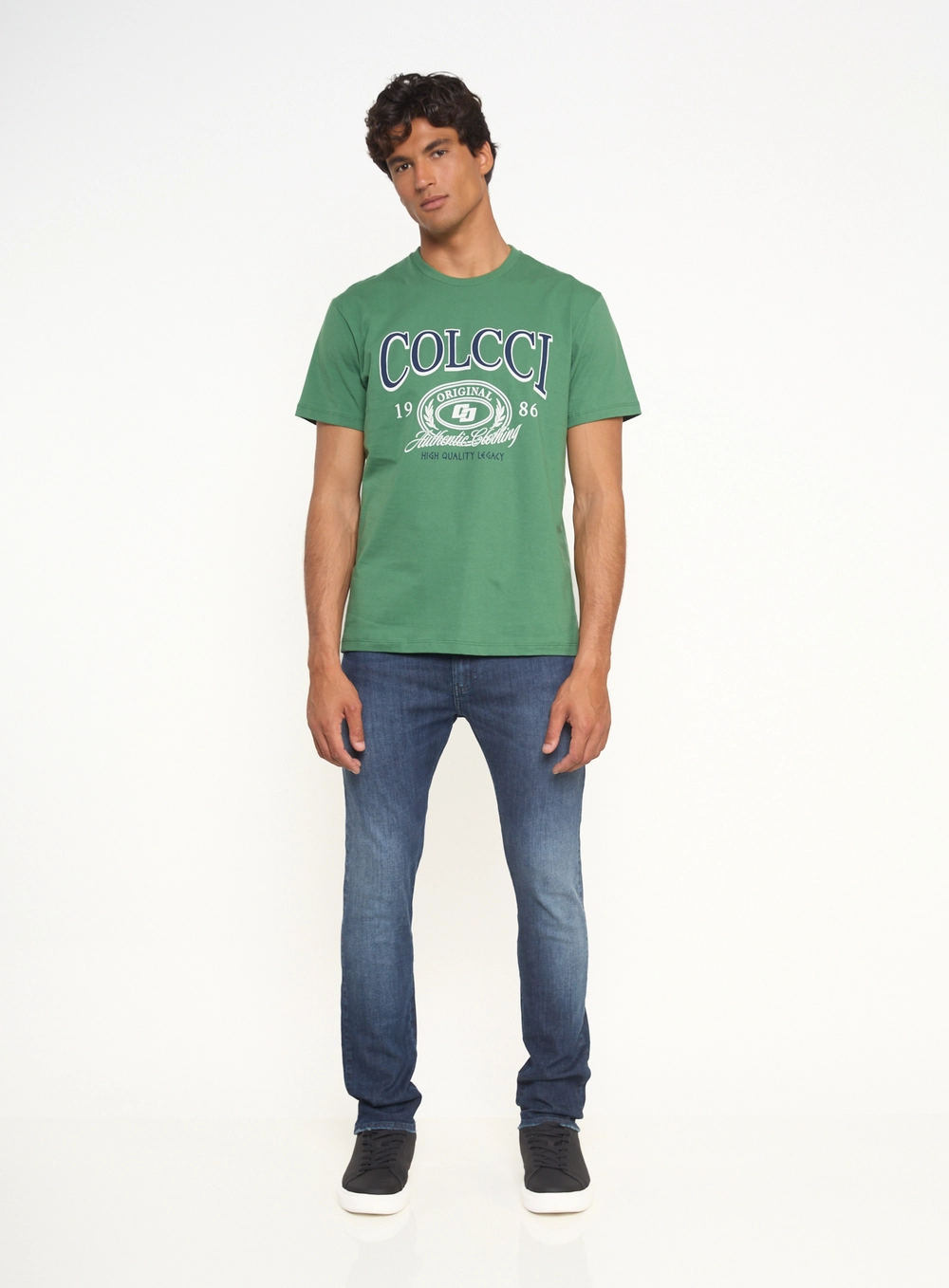 Calça Jeans Masculina Skinny Felipe Com Bolsos Índigo
