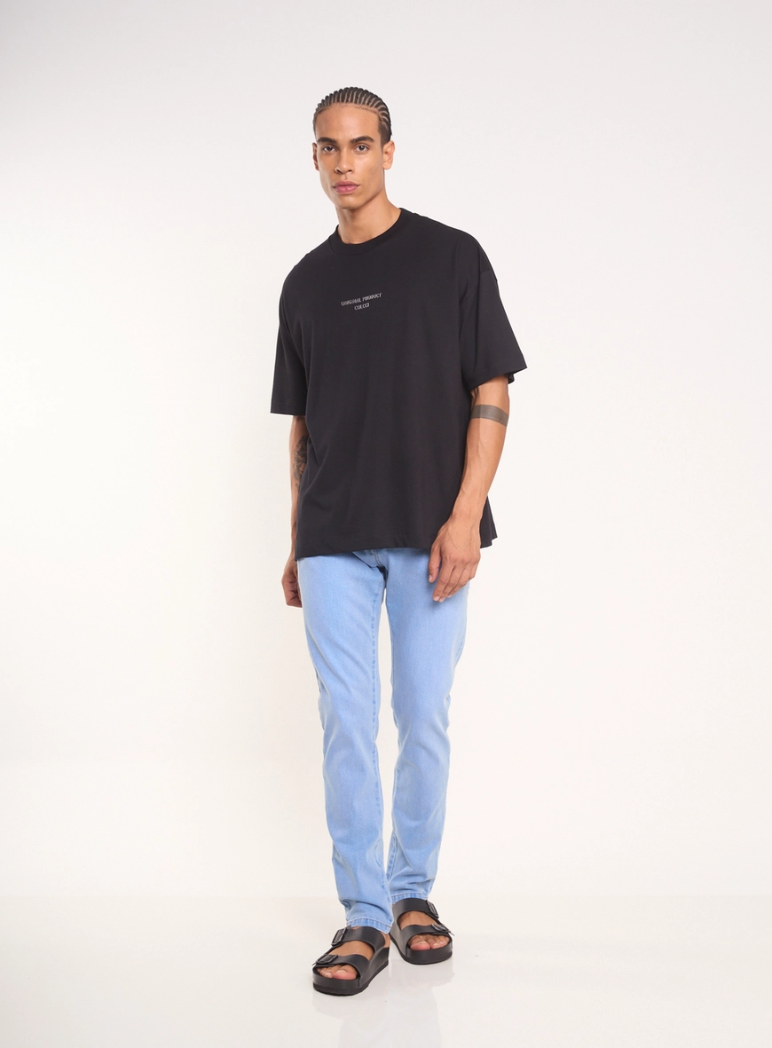 Calça Jeans Masculina Slim New Felipe Com Bolsos