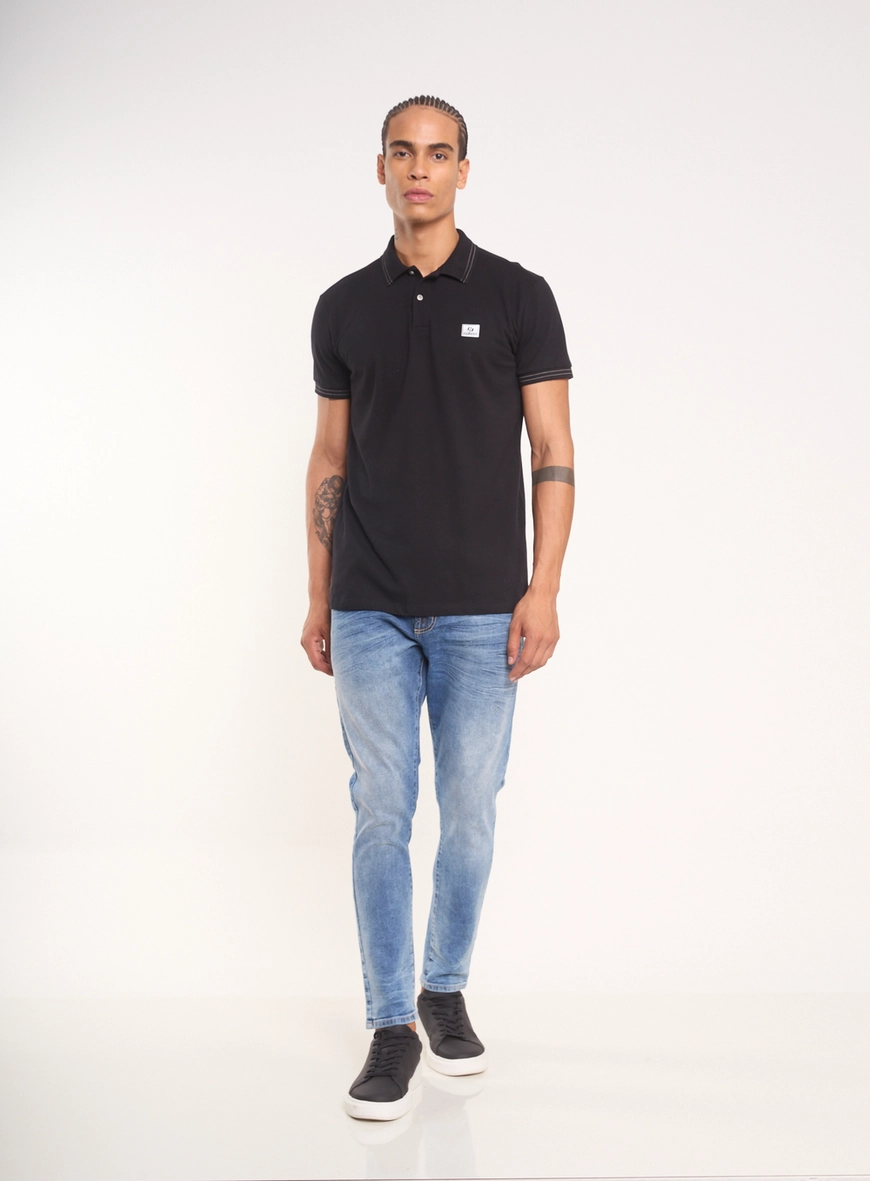 Calça Masculina Skinny Jeans Clara Estonada