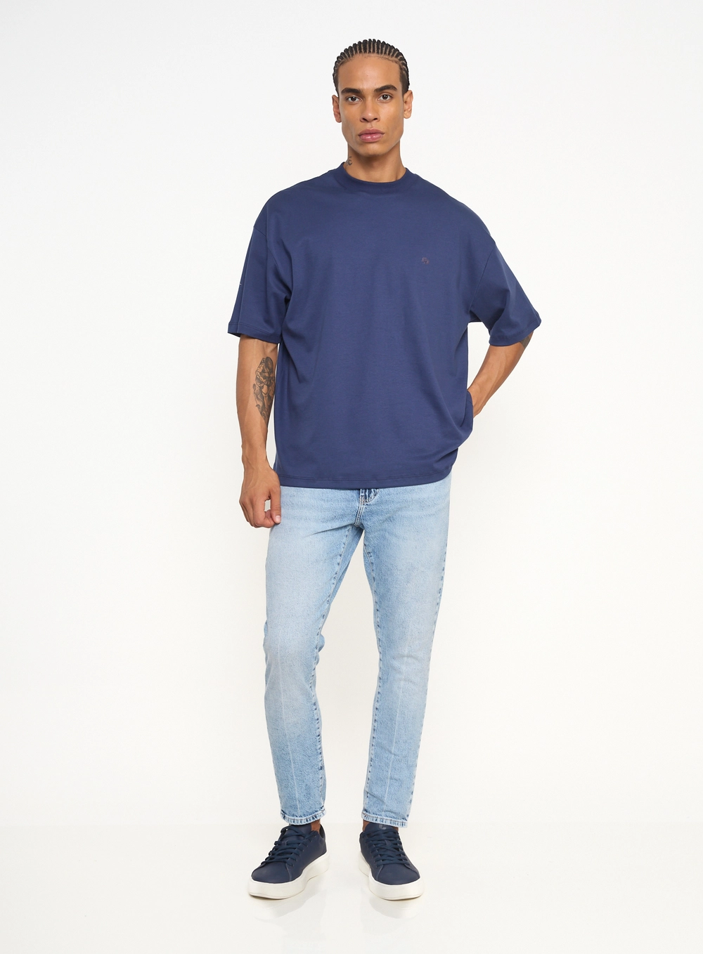 Calça Masculina Jeans Skinny Índigo
