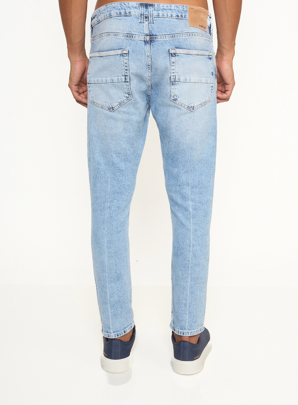 Calça Masculina Jeans Skinny Índigo