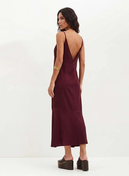 Vestido Com Alças Finas - Comfort