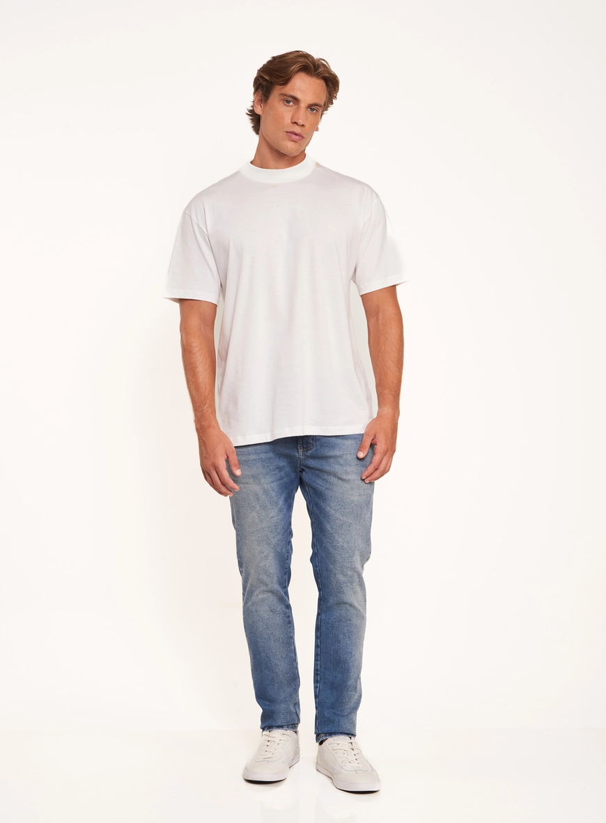 Calça Masculina Felipe Skinny Com Bolsos