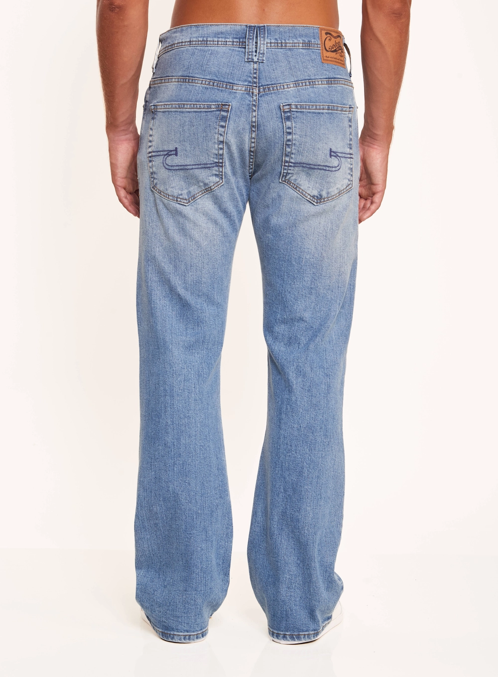 Calça Masculina Jeans Wide Leg Índigo