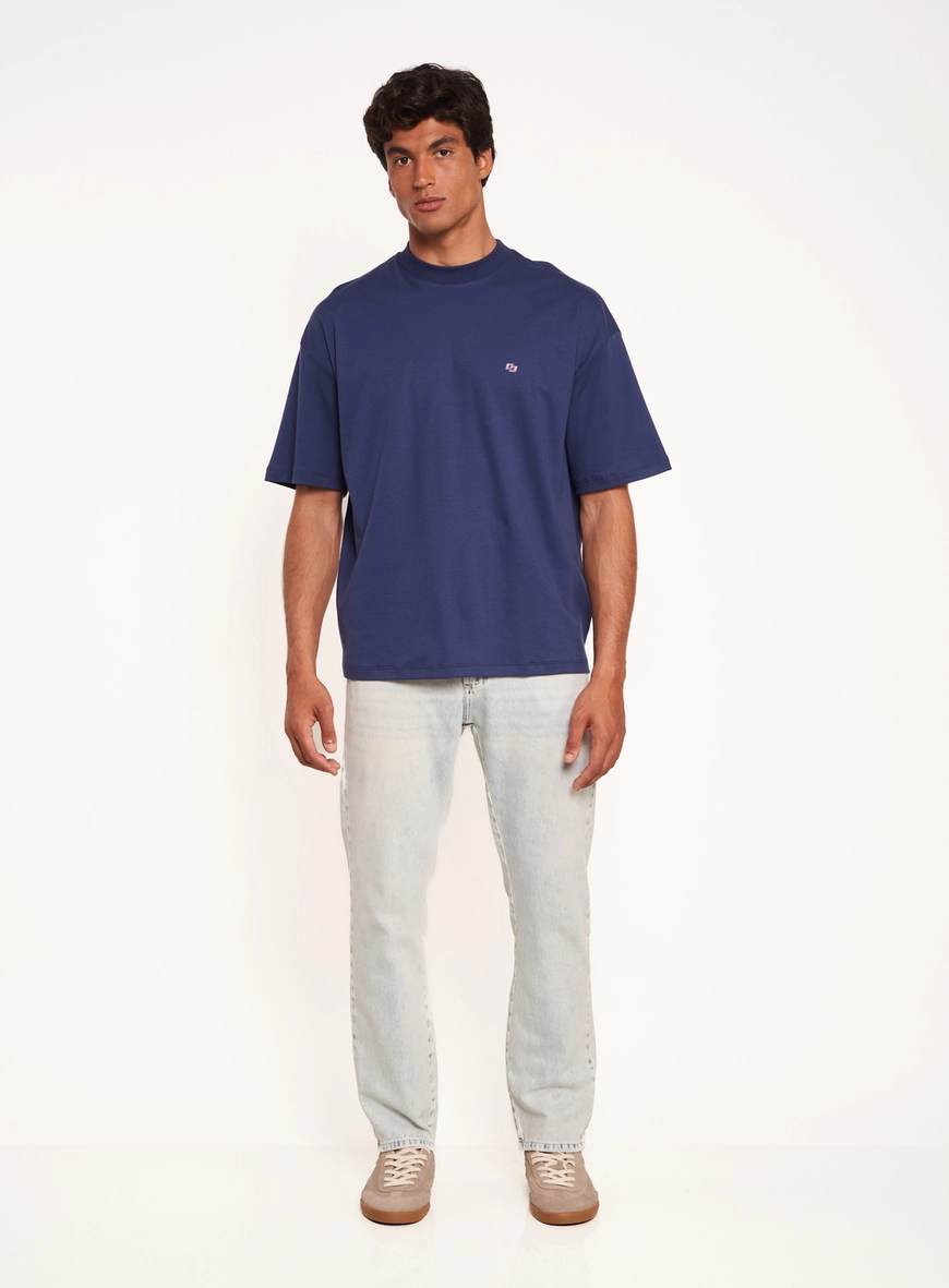 Calça Masculina Jeans Reta