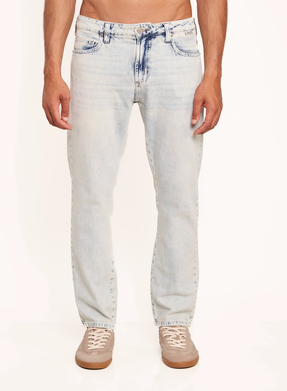Calça Masculina Jeans Reta Índigo
