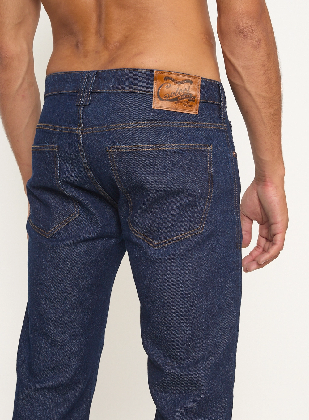 Calça Masculina Jeans Slim Índigo