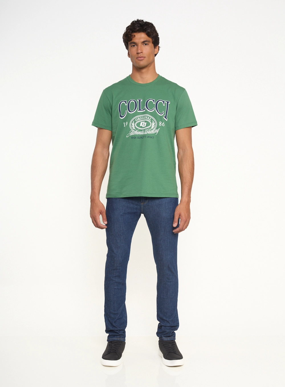 Calça Masculina Felipe Skinny Jeans Índigo