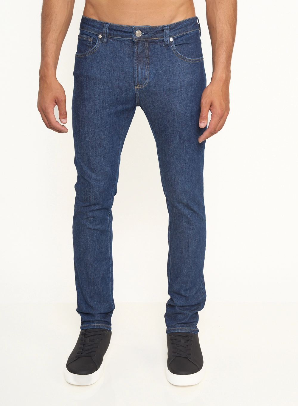 Calça Masculina Felipe Skinny Jeans Índigo