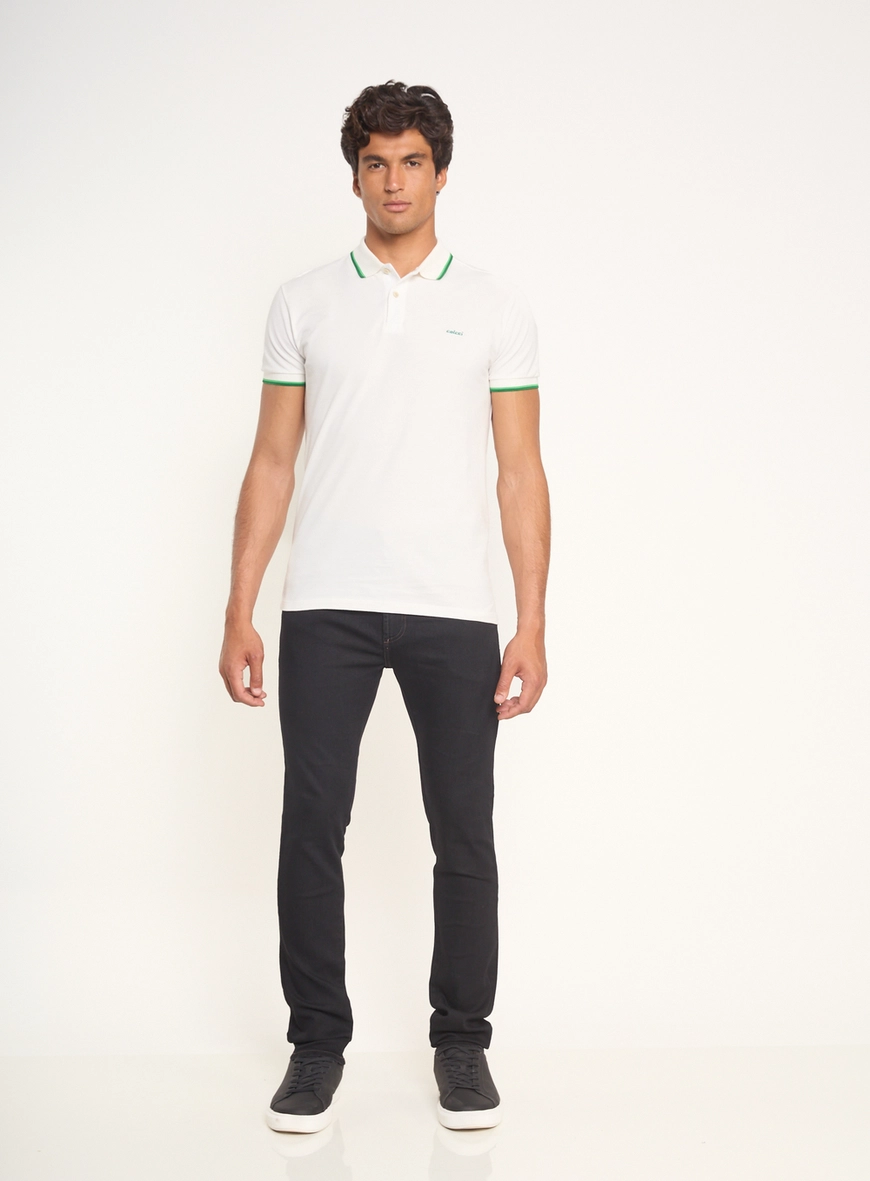 Calça Masculina Felipe Skinny Jeans Escura