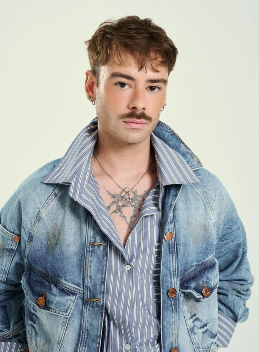 Camisa Feminina Jeans Smashed Índigo 5