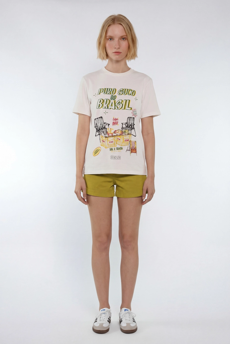 Camiseta Feminina Boy - Puro Suco Do Brasil Off Shell 3