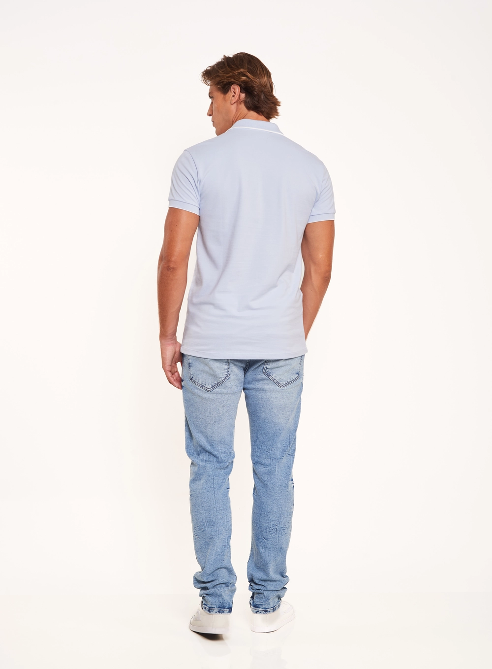 Calça Masculina Jeans Skinny Índigo