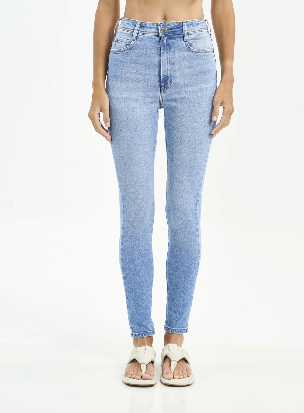 Calça Feminina Skinny Jeans Clara Índigo
