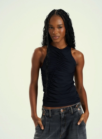 Blusa Confort Com Drapeado