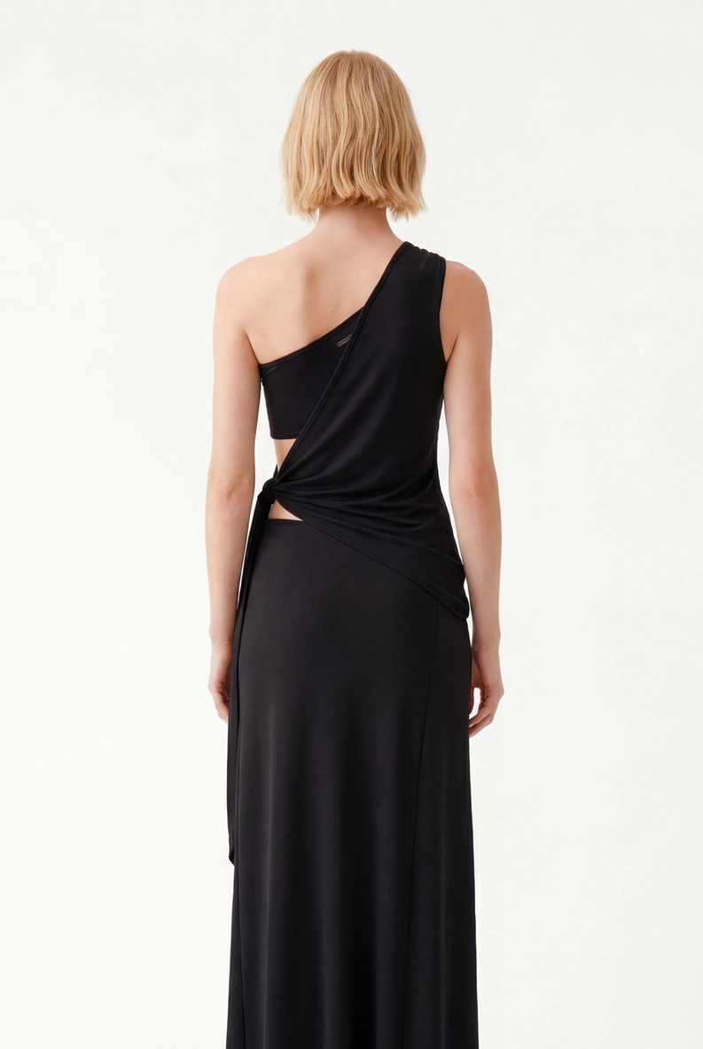 Blusa Slim Ombro Só Preto 4