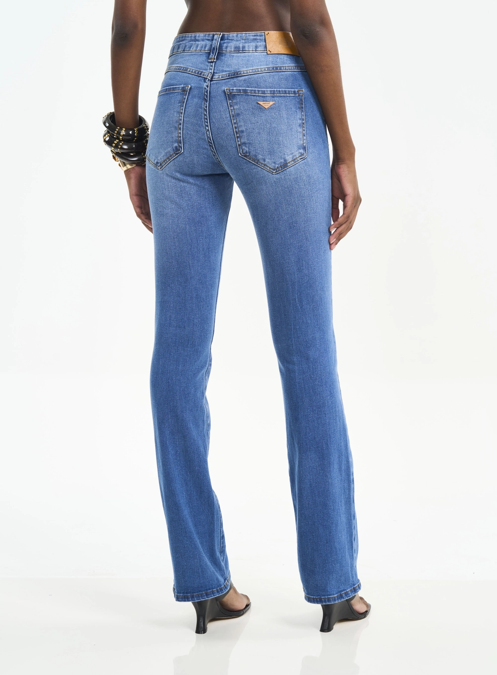 Calça Feminina Jeans Bia Reta Índigo