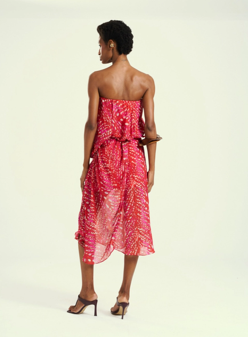 Vestido Feminino Midi Tomara Que Caia Estampados 2