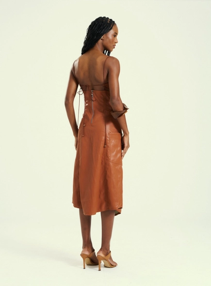 Vestido Feminino Com Alças Finas
