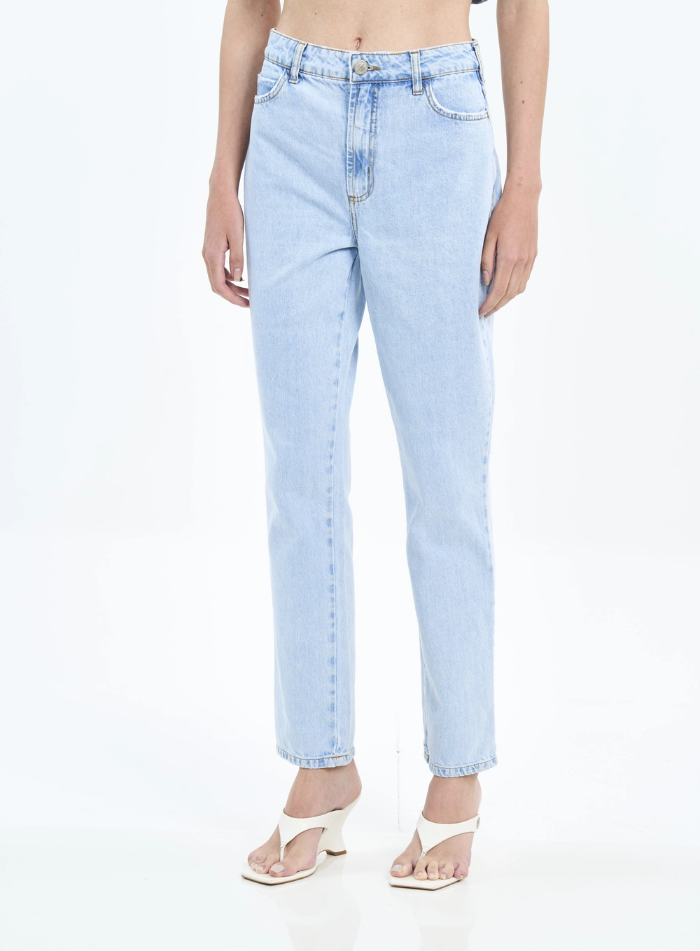 Calça Feminina Jeans Kendall Reta Índigo