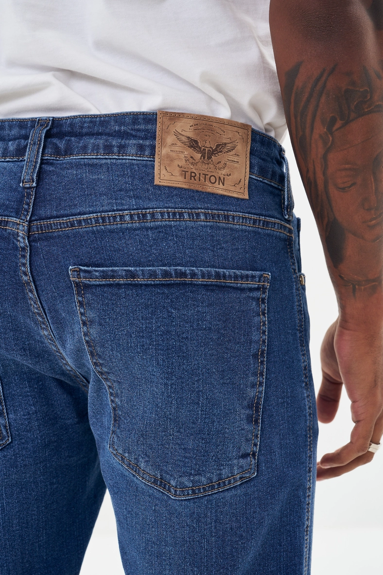 Calça Jeans Masculina Slim - Gilson Índigo 3