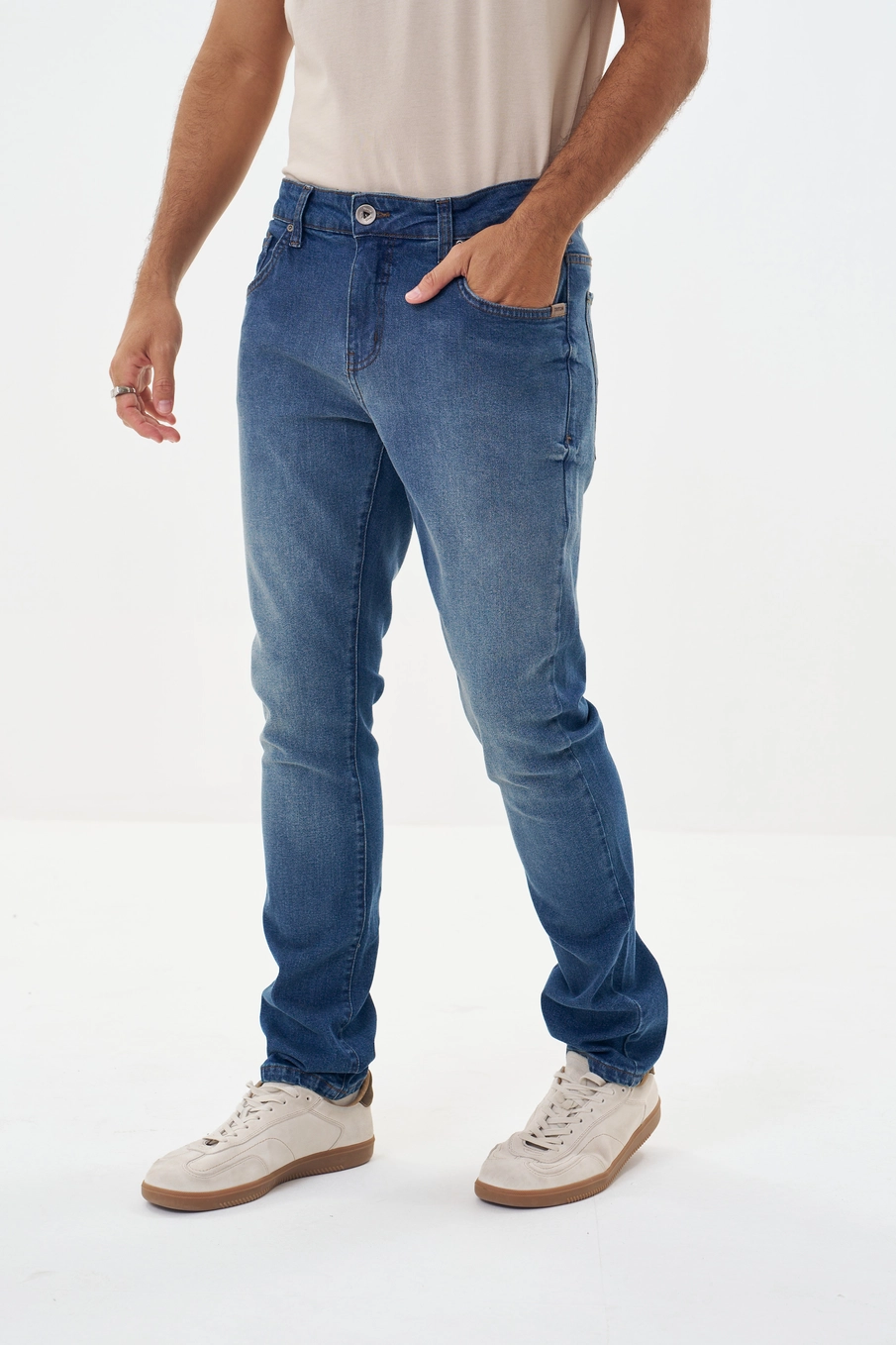 Calça Jeans Masculina Slim - Gilson Índigo 4