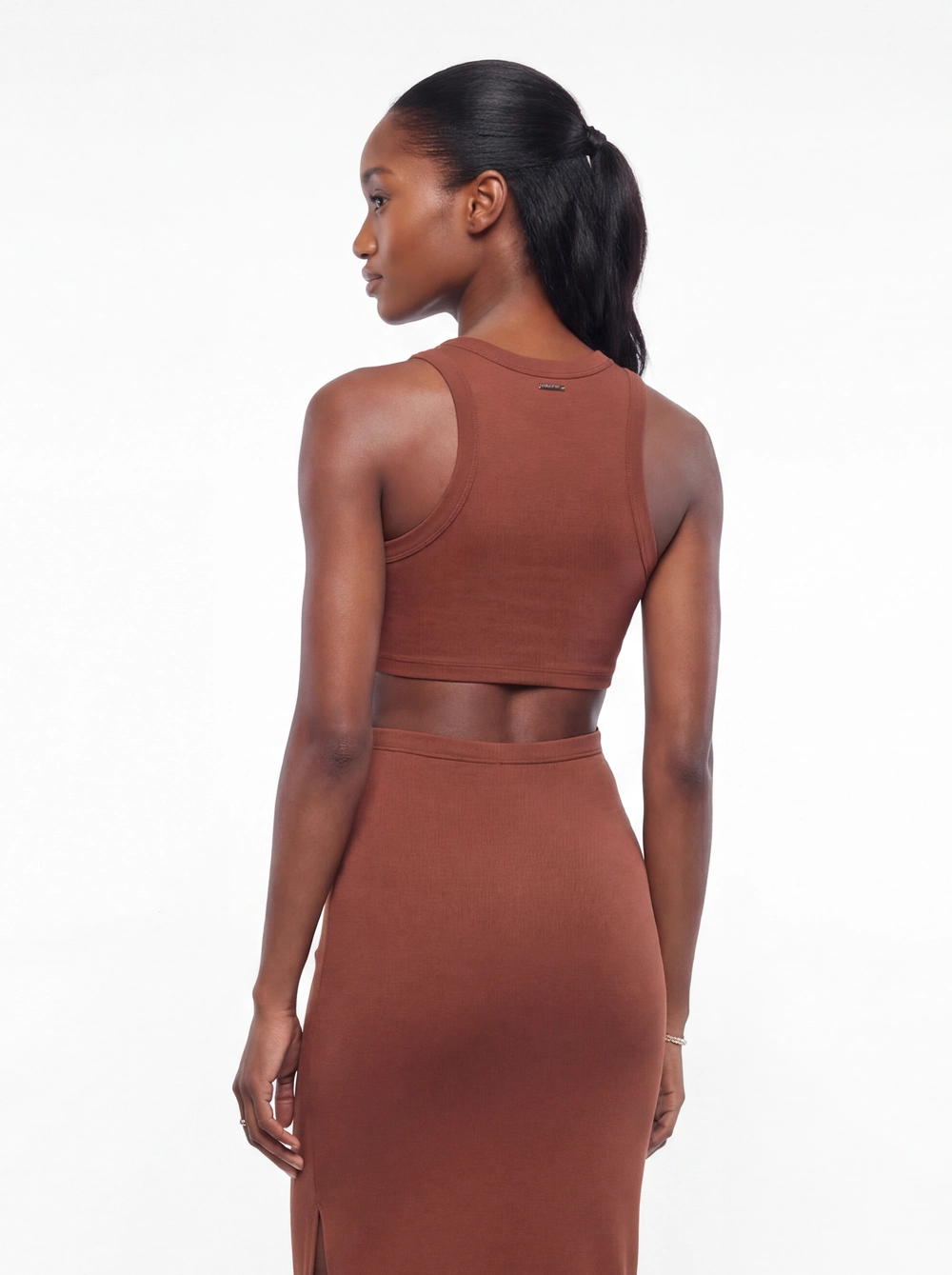 Vestido Midi Small Marrom 4