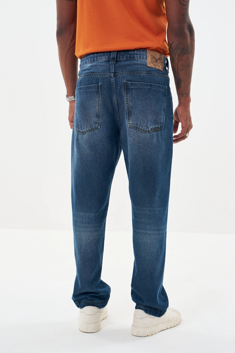 Calça Jeans Masculina Confort Índigo 4