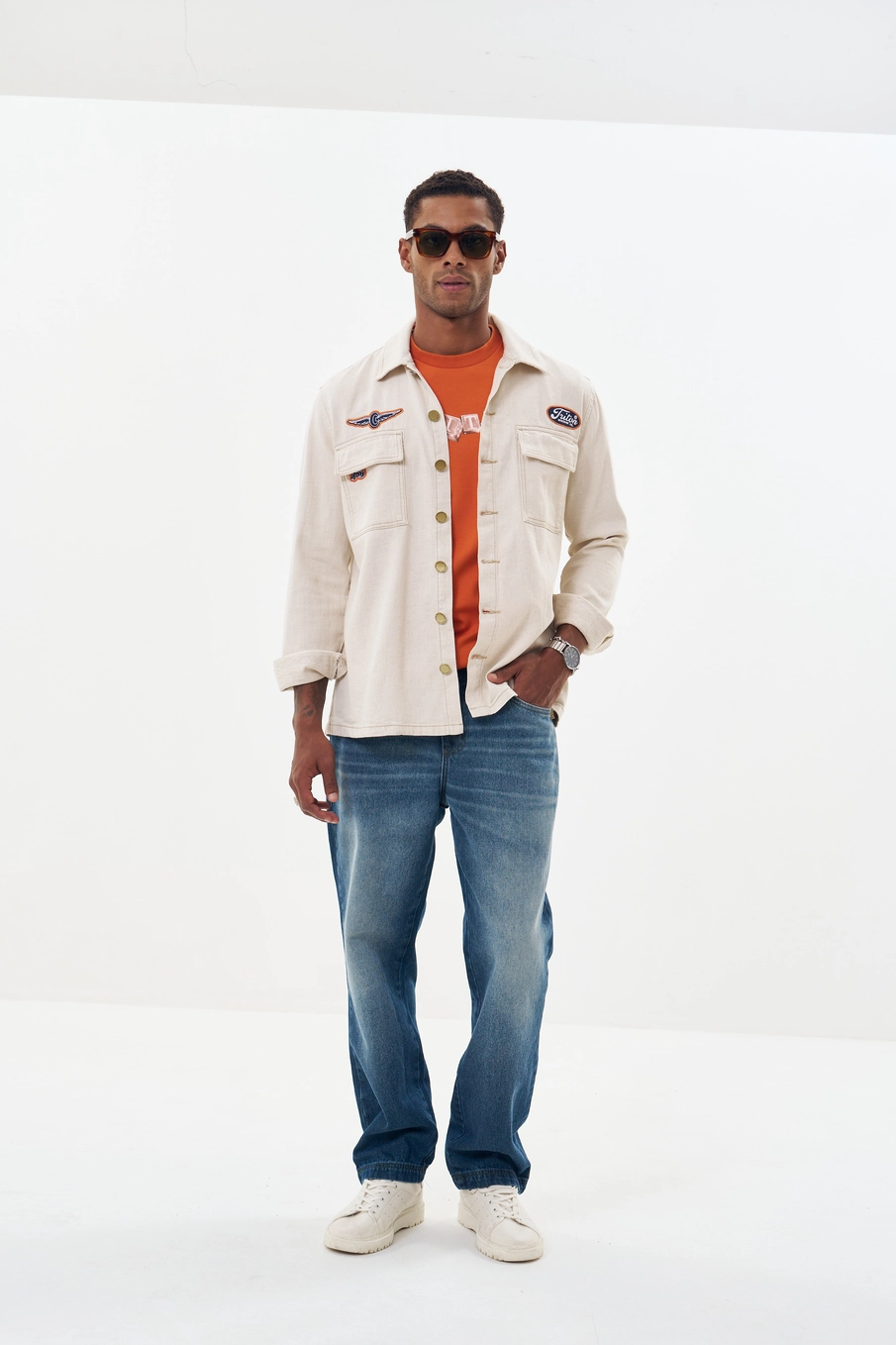 Calça Jeans Masculina Confort Índigo 1